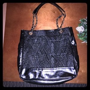 Black Ivanka Trump shoulder bag